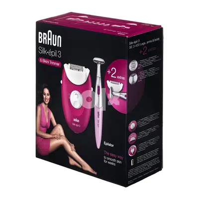 Braun silk epil 3-420 + Bikini Head