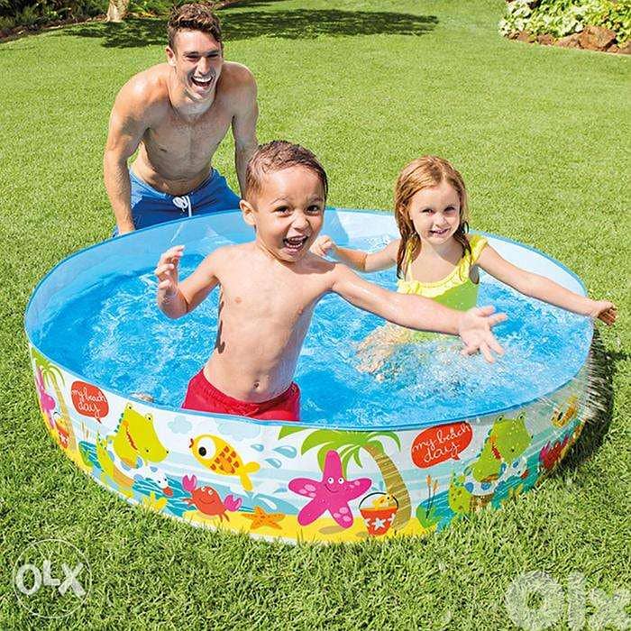Intex Snapset Pool, Multi Color (1.52mx25cm) / 3$ DELIVERY/ 0