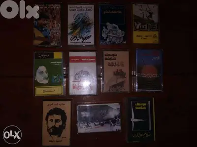 مجموعة كاسيتات لمارسيل خليفه الكاسيت اعتبارا من 7$