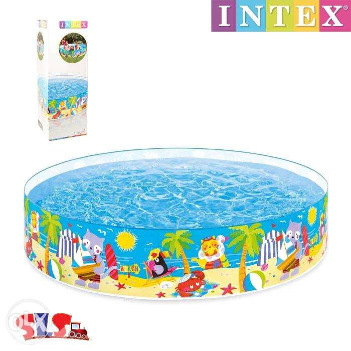 Intex Snapset Pool, Multi Color (2.44m x 46cm) / 4$ DELIVERY 0