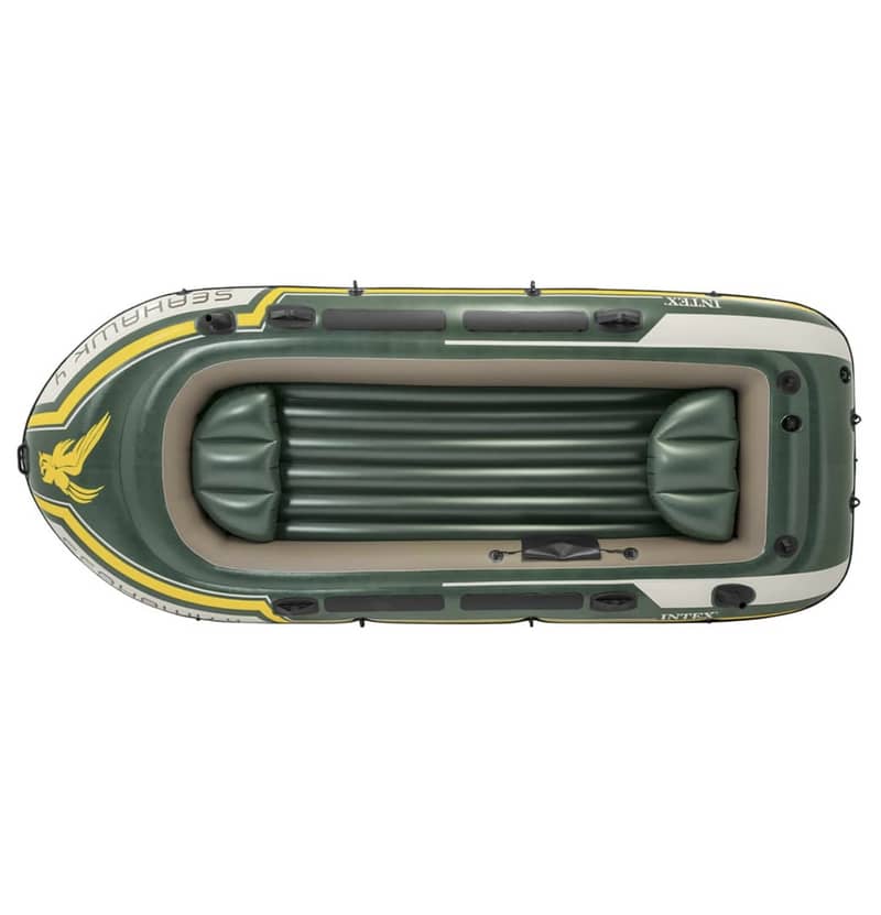 Intex Seahawk 4 Set Inflatable Boat with Oars and Pump 2