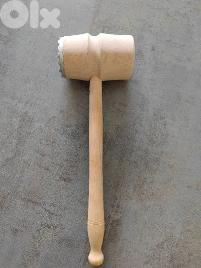 wooden meat mallet