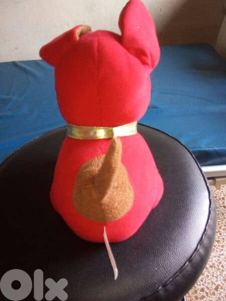 YAKI MECHANISM Red Dog BARKS &MOVES medium Toy his height 20 Cm=22$ 3