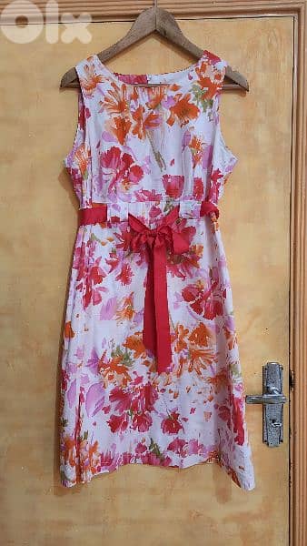 floral Cotton dress size large 44 0