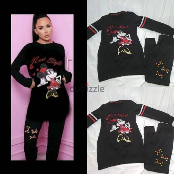 set survetment mini mouse s to xxL 0