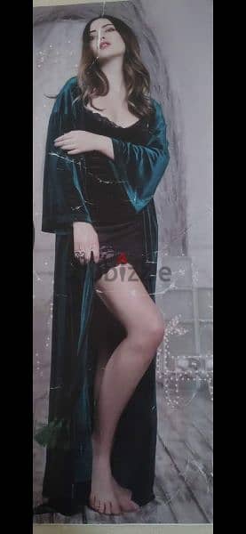 kimono only in emerald green colour s to xxL terke 0