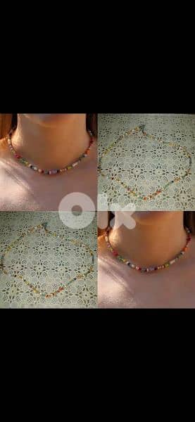 necklace 3a2ed multicoloured kharaz 0