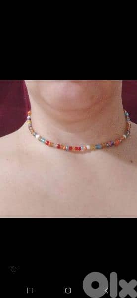 necklace 3a2ed multicoloured kharaz 6