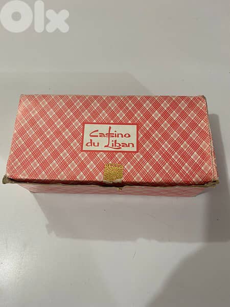 antique set of 5 vintage casino Liban deck cards 0