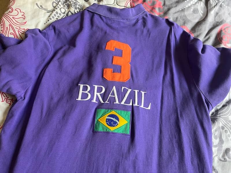 ralph lauren purple polo brasil authentic limited edition for 20 $ 3