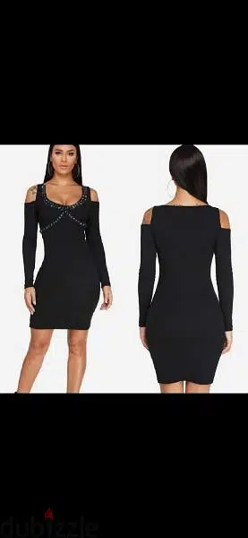 full lycra dress with studs s to xxL