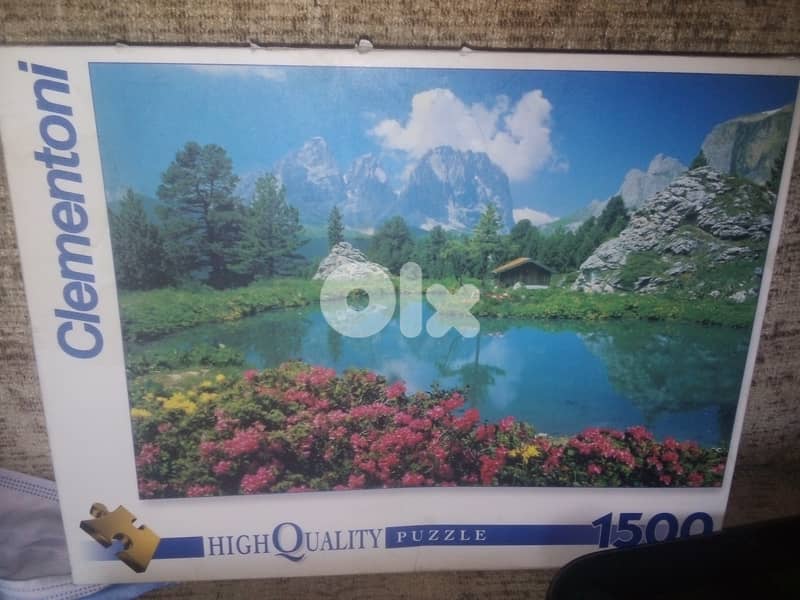 Puzzle clementoni 1500 pcs spring in the m 0