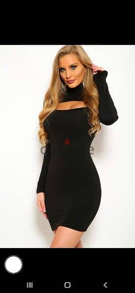 high collar dress open front s to xxL turkey 3