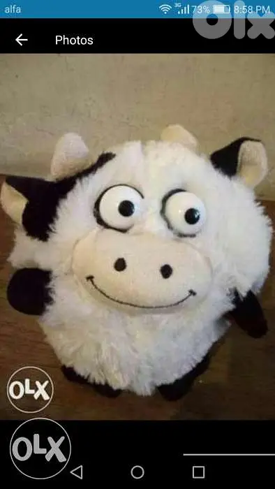 COW MECHANISM PLUSH As New moving Toy with Vibration +Cow voice=15$