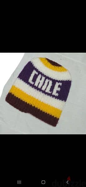 wool purple yellow hat 2