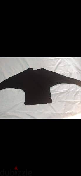 top souf ne3em terke wrap top black s to xxL 5