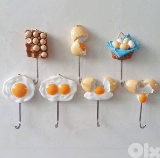 Beautiful strong eggs hooks hangers 0
