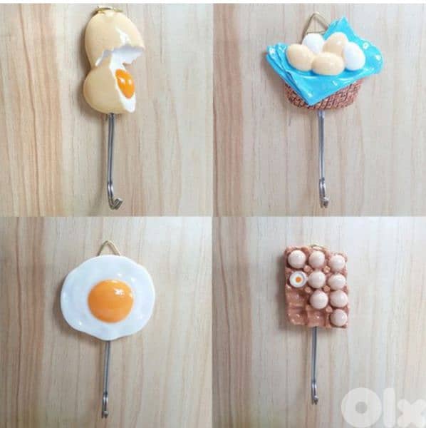 Beautiful strong eggs hooks hangers 1