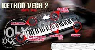 Ketron Vega Pro V2 , Boxed & new , Ketron new & Boxed. جديد و مكفول