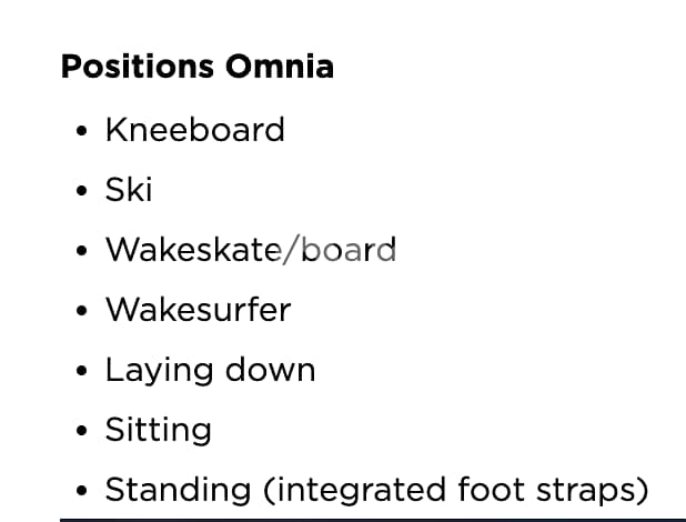 Wakeboard Special - Multiposition Board Jobe 6