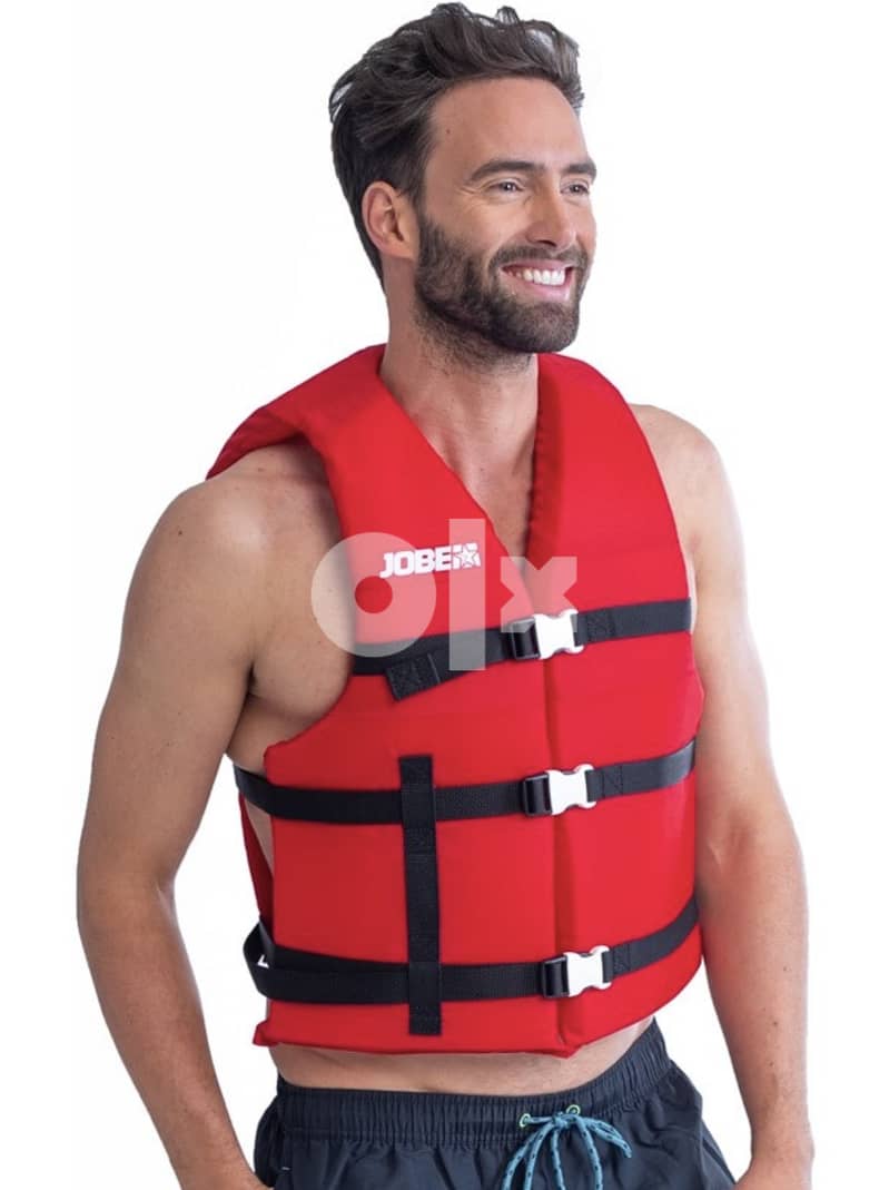 Pack of 4 - Universal lifevests Jobe Safety Boating Rent Yatch Jetski 1