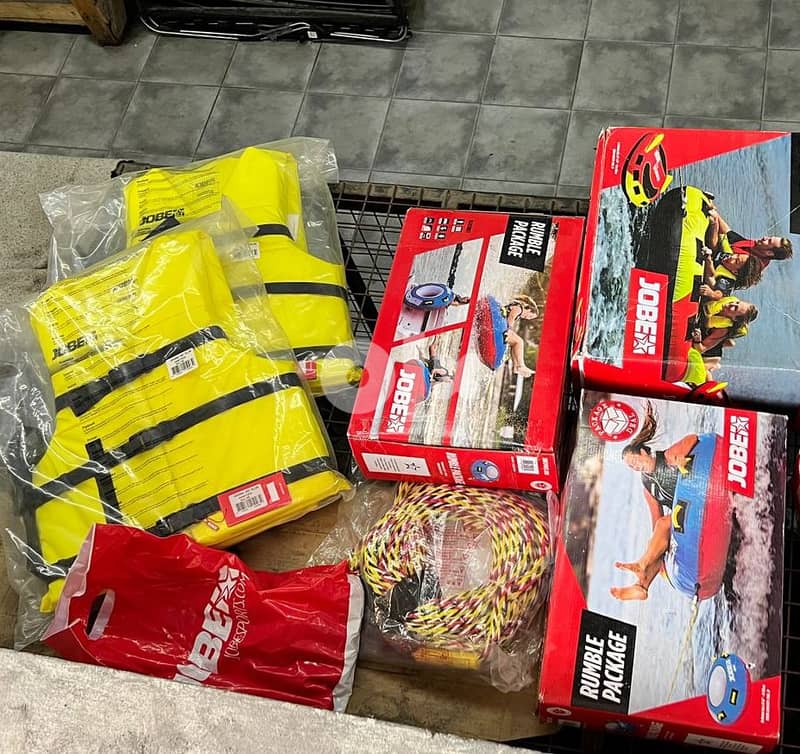 Jobe Donut Rumble Package 1P Towable Banana 3