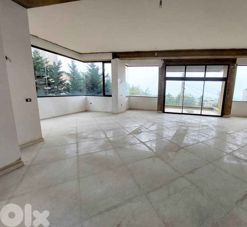 1100 SQM Villa in Qornet El Hamra, Metn with Sea and Mountain View 0