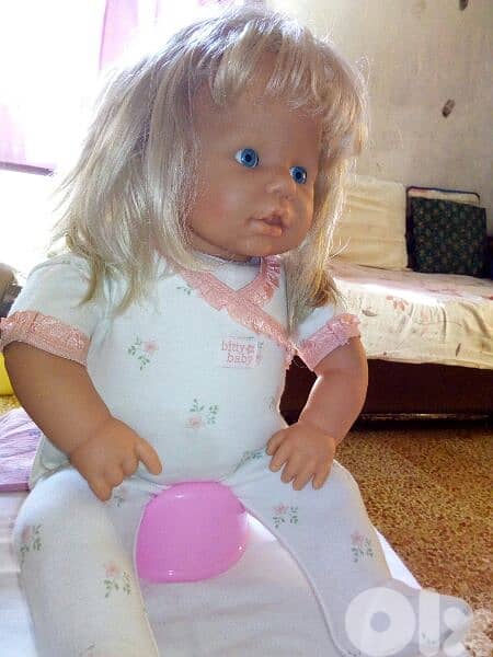 ZAPF CREATION BABY TALKER and NURSING mechanism working as new doll=28 2