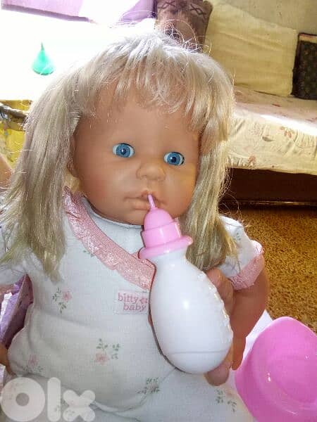 ZAPF CREATION BABY TALKER and NURSING mechanism working as new doll=28 1