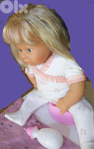 ZAPF CREATION BABY TALKER and NURSING mechanism working as new doll=28 3