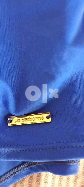 Liz Claiborne top blue swimsuit 2