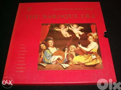 Story Of Great Music, The Baroque Era - 4 x Classical Vinyl LP Box Set
