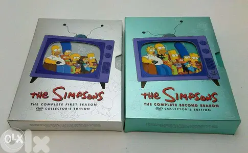 the simpsons complete seasons 1 & 2  original dvds