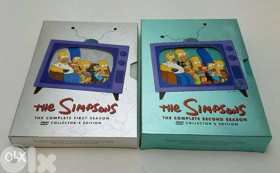the simpsons complete seasons 1 & 2  original dvds 0