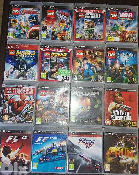 Giant collection of Ps3 games used for sale in leb 0