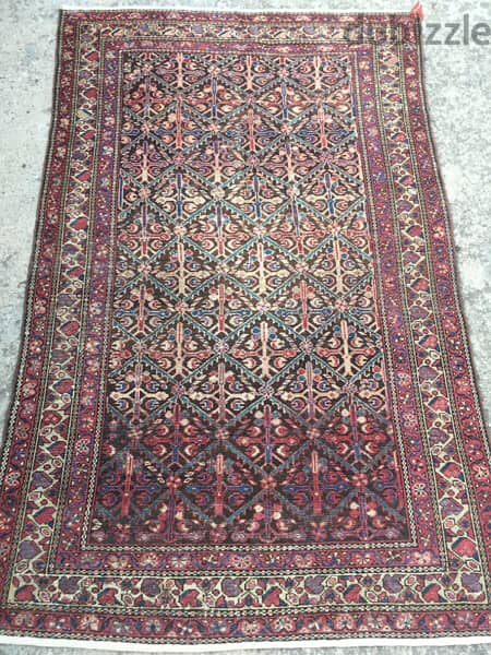 سجادعجمي. Persian Carpet. Hand made. Antique. انتيك 5