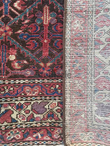 سجادعجمي. Persian Carpet. Hand made. Antique. انتيك 6