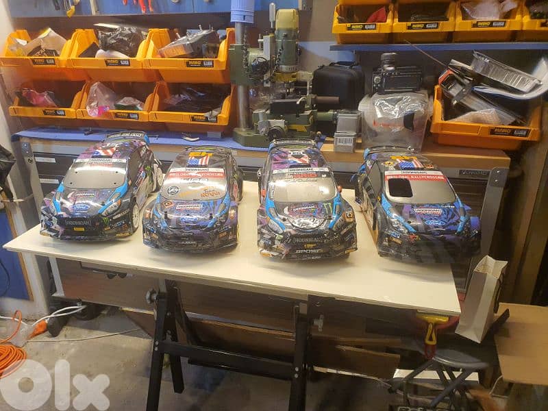 HPI WR8 used 1/8 RC cars very good condition 1