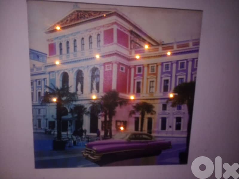 Decorative cuban style photo frame 30*30 cm 1