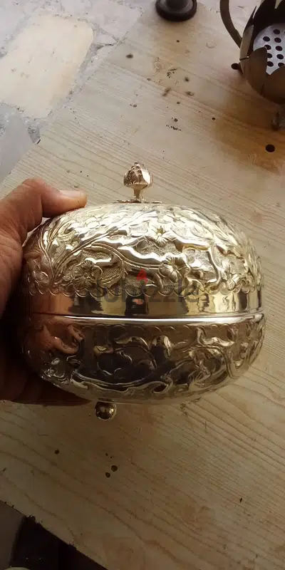 Silver bonboniere