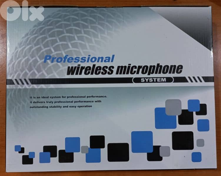 wireless microphone single handled,brand leem,new in box,687 mhz 3