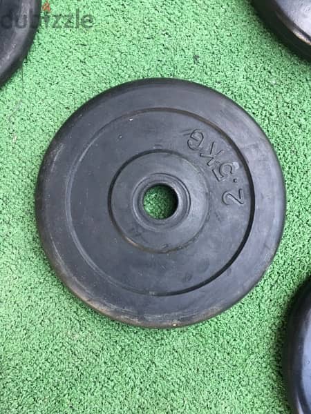 rubber weights like new 1