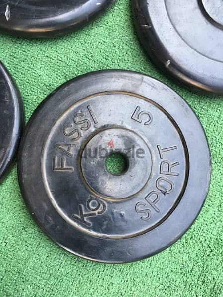 rubber weights like new 2