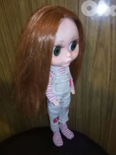 BLUNN -BERJUAN THE BIGGERS RARE Great doll 32Cm long hair=30$