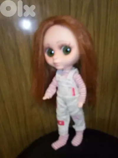 BLUNN -BERJUAN THE BIGGERS RARE Great doll 32Cm long hair=30$