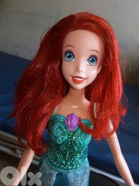 ARIEL SPARKLING PRINCESS The Little Mermaid great Disney doll=25$ 2