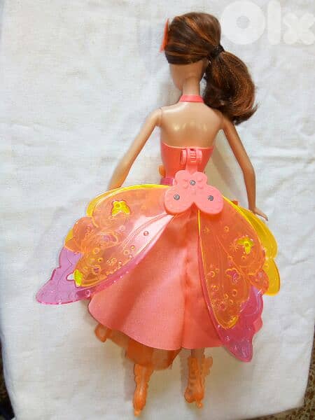 NORI Barbie &THE SECRET DOOR Butterfly Good doll open/close wings=20$ 7
