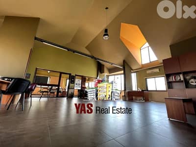 Jeita 110m2 Office | 110m2 Terrace | Prime Location | View | Unique |