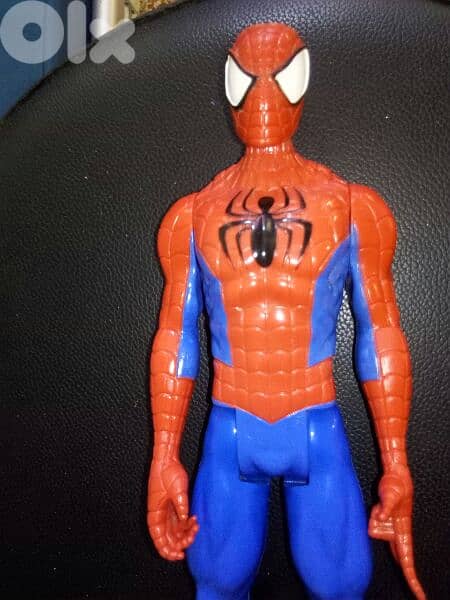 SPIDERMAN MARVEL AVENGERS as new man doll 30 Cm moves head +parts=15$ 3