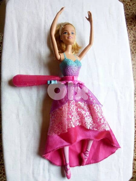 Barbie BALLERINA DANCE &SPIN FAIRYTALE mechanism as new doll=30$ 0